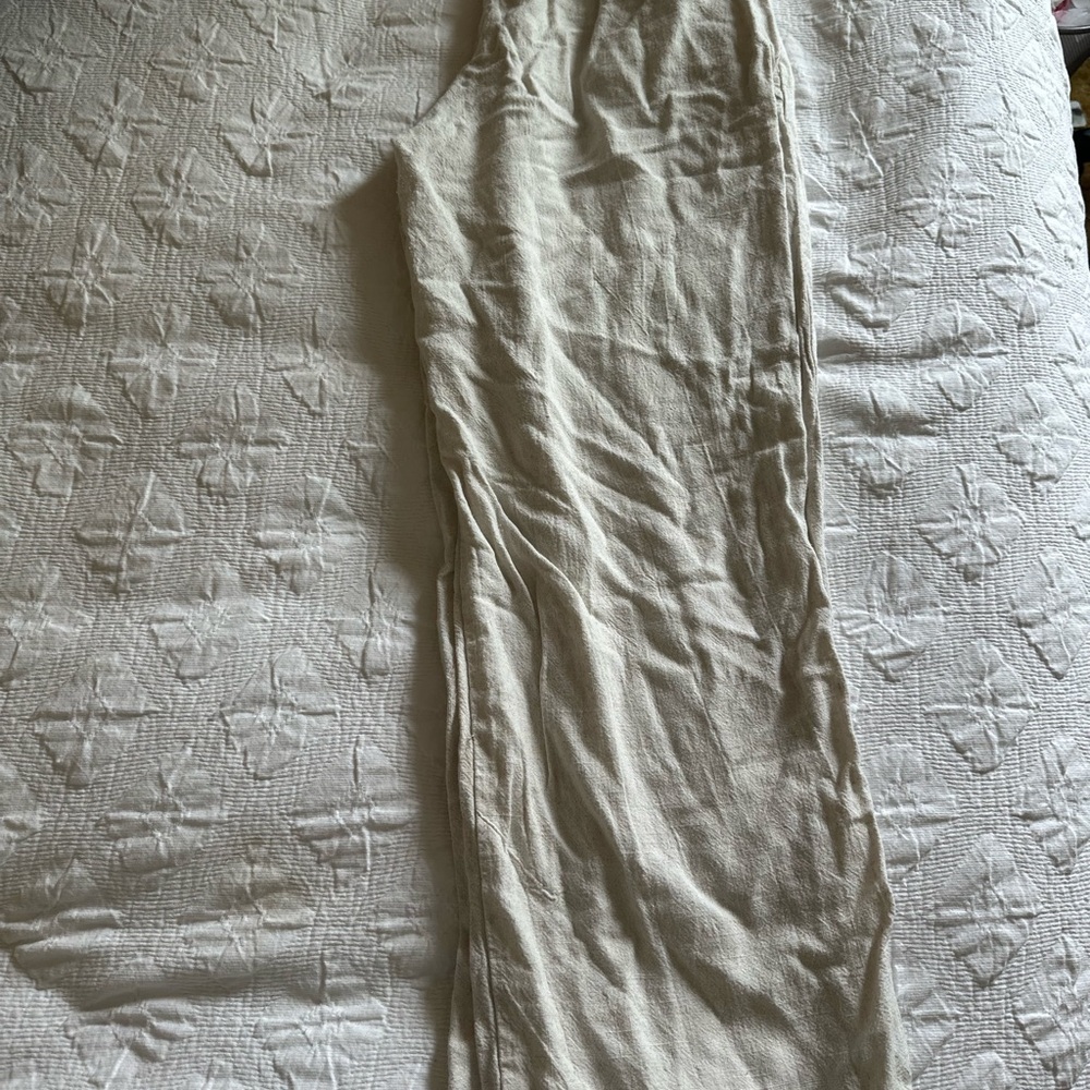 Sienna Sky Cream Chinos with Relaxed Fit